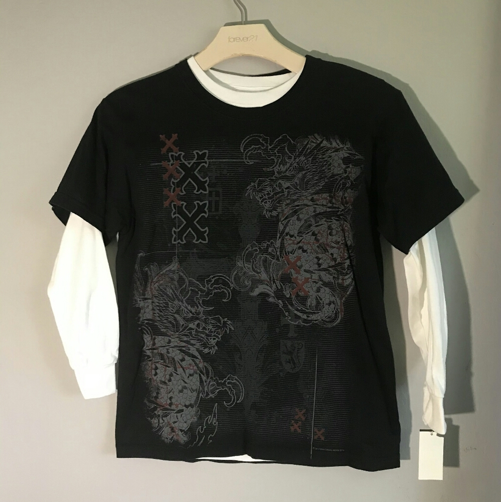 NWT Boys Dragon Tee